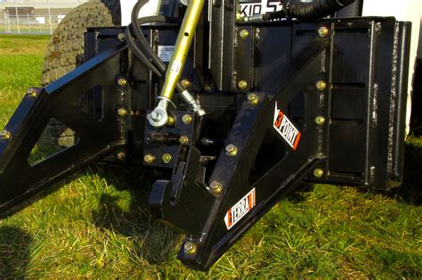 cat skid steer pto drive|3 point motorized skid steer adapter.